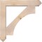 Ekena Millwork Westlake Arts and Crafts Smooth Bracket w/ Offset Brace, Douglas Fir, 7 1/2"W x 40"D x 40"H BKT0806X40X40WTL03SDF - alternate 4